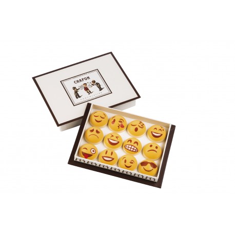 COFFRET TRANSPARENCE 12 SMILEY -  94 G