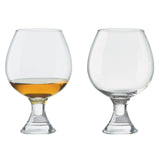 Set of 2 Manhattan Brandy Glasses