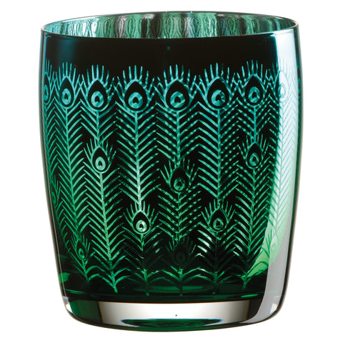 Set of 2 Peacock DOF Tumblers