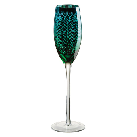 Set of 2 Peacock Flutes