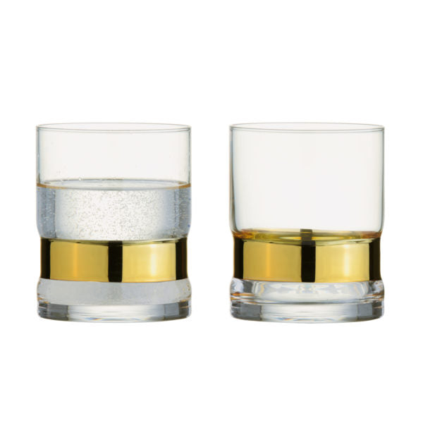 Set of 2 SoHo DOF Tumblers Gold