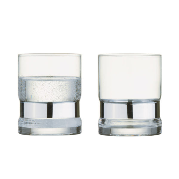 Set of 2 SoHo DOF Tumblers Silver