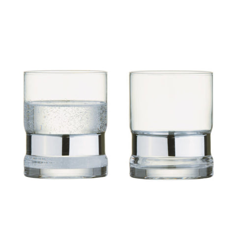 Set of 2 SoHo DOF Tumblers Silver