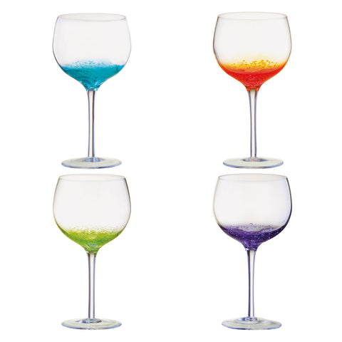 Set of 4 Fizz Gin Glasses