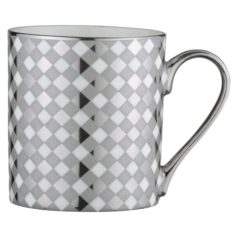 Tartan Mug Platinum